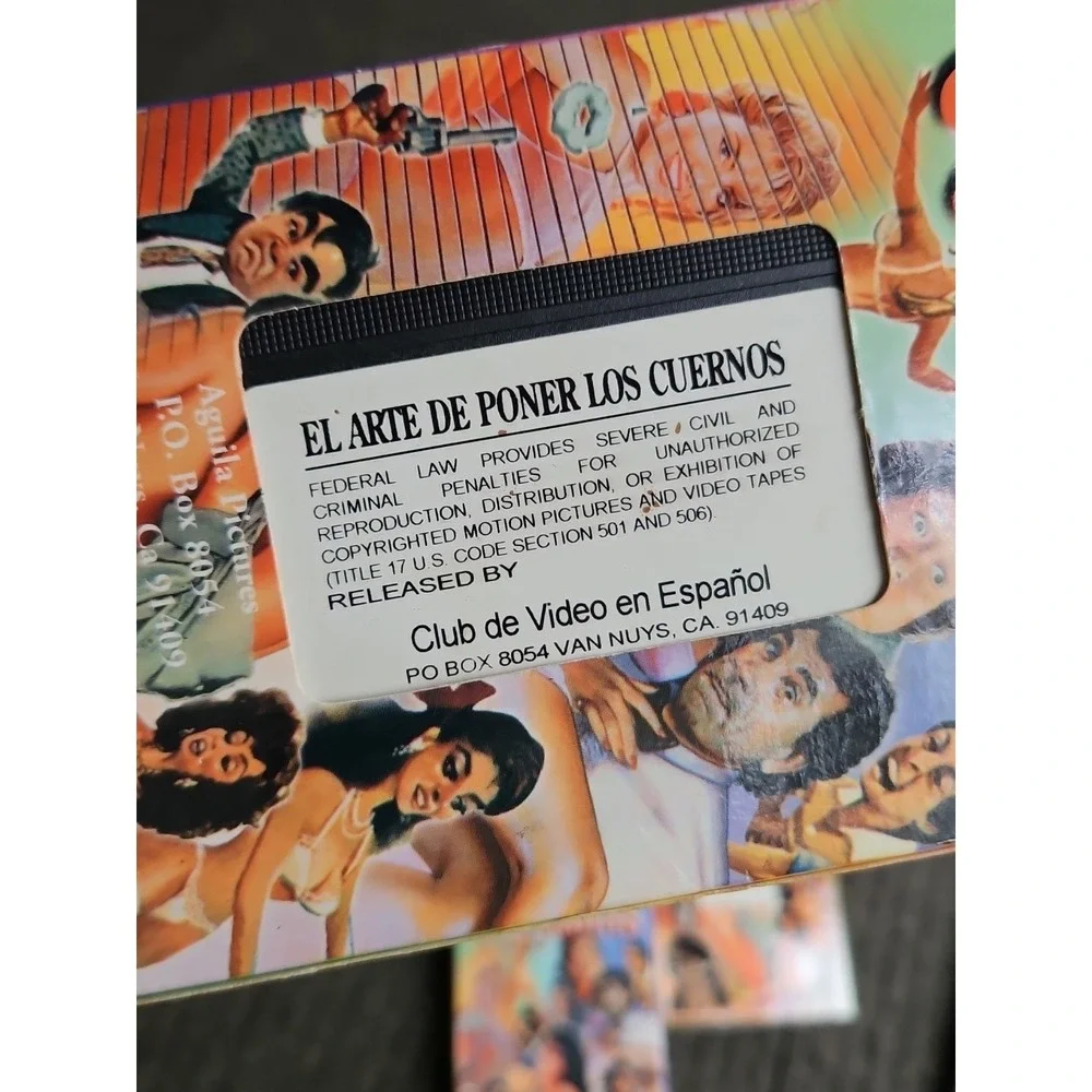 5 Sexy Comedias VHS Espanol Mexico Various Titles 1990s 90s Spanish Vintage - Picture 2 of 7